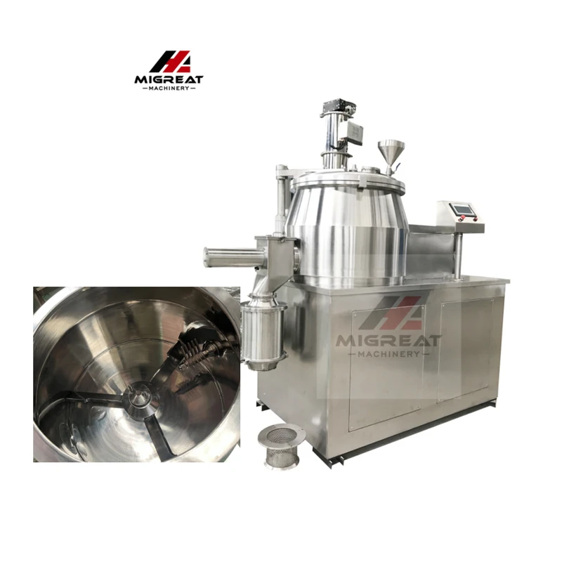 Yuqori kesish mikserli granulator mashinasi